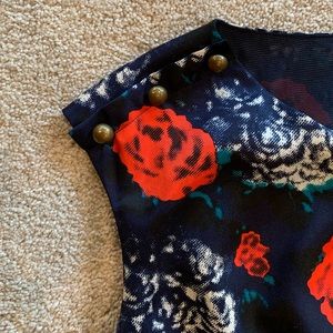 Anthropologie floral dress 😈😈😈😈😈😈😈😈🌹🌹🌹🌹🌹🌹❤️❤️❤️